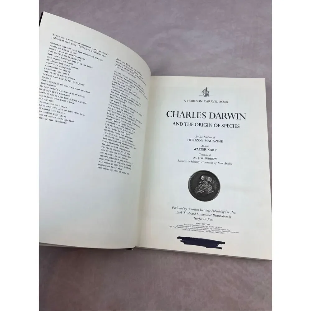 Vintage Biology Charles Darwin and the Origin of Species 1st Edition 1968
